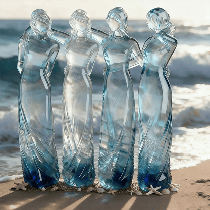 🌊Sisters by My Side, Celebrates Friendships Three Sisters Sculpture