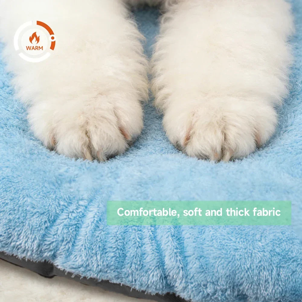Foldable Pet House Removable Washable Cat House Puppy Cave Sofa Pet Bed House for Extra Small Dogs and Small and Medium Cats