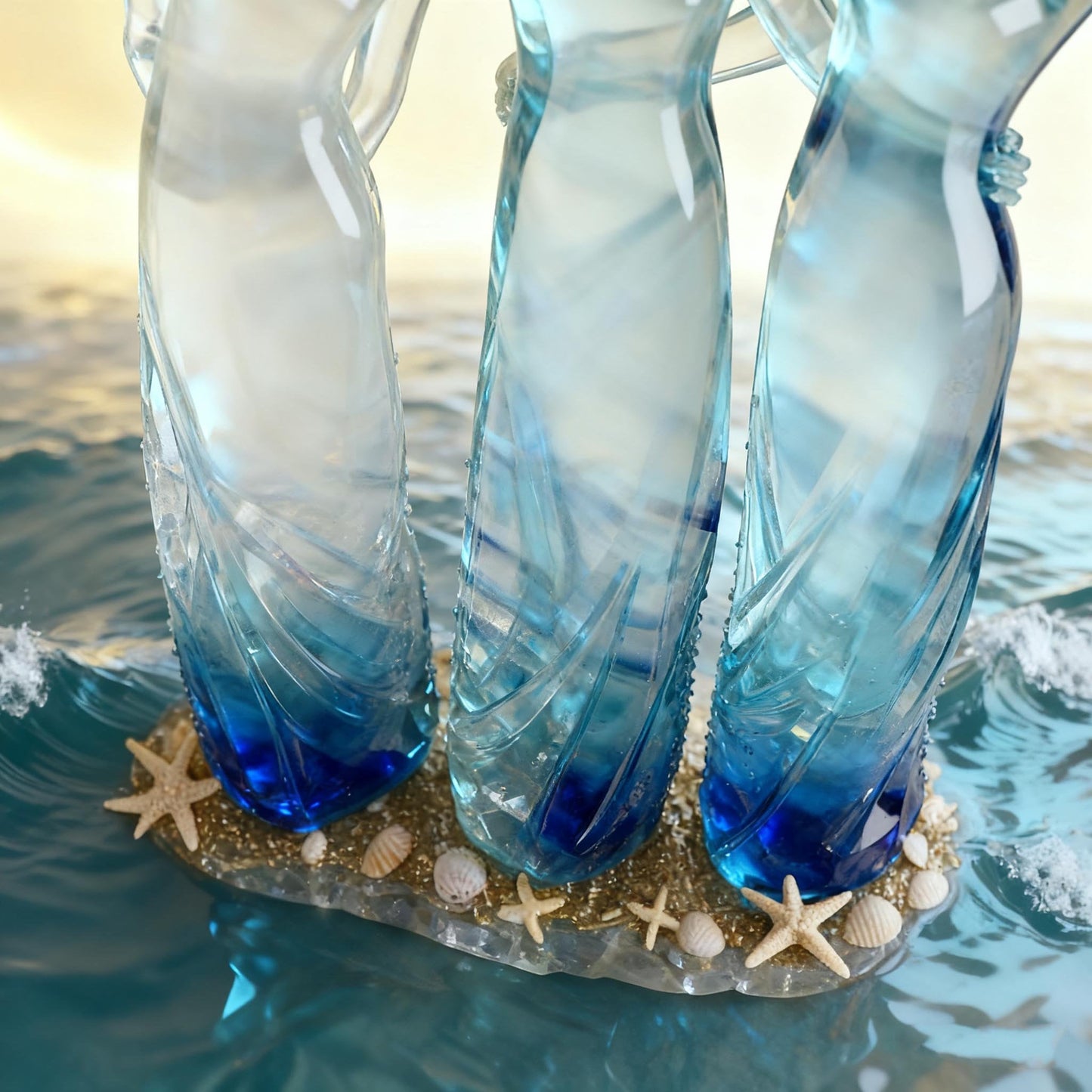 🌊Sisters by My Side, Celebrates Friendships Three Sisters Sculpture